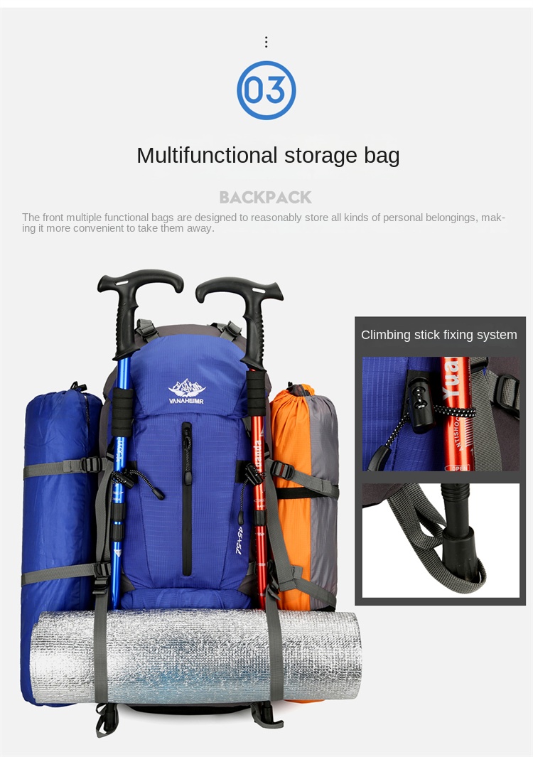outdoor trekking bag