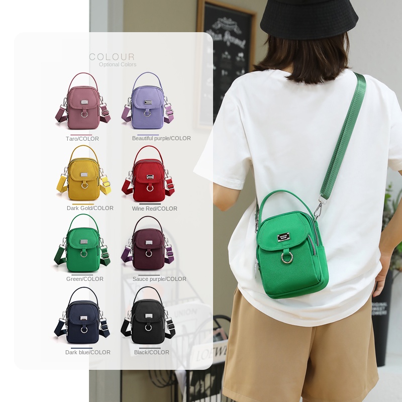 nylon crossbody bag