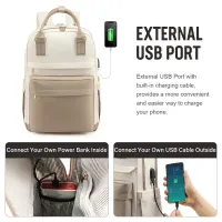 usb laptop backpack