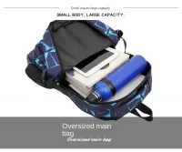 recycled material school bag