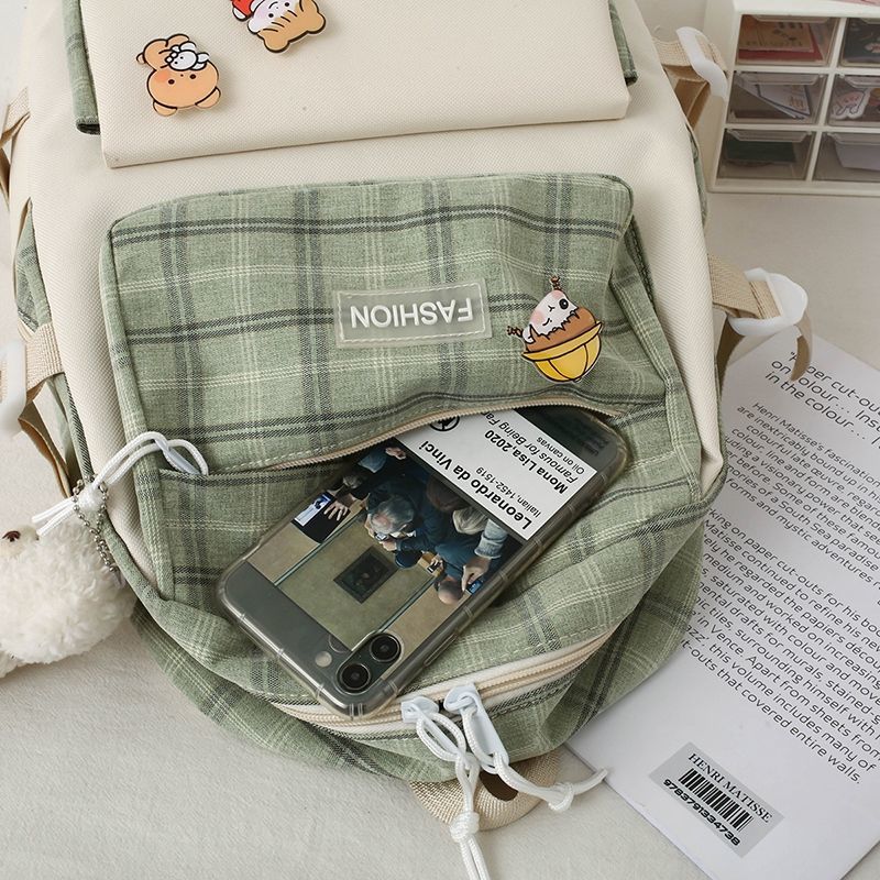 girls school backpack set