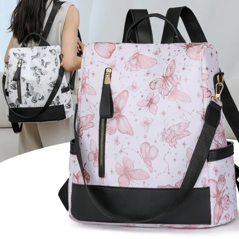 fashionable PU leather backpack