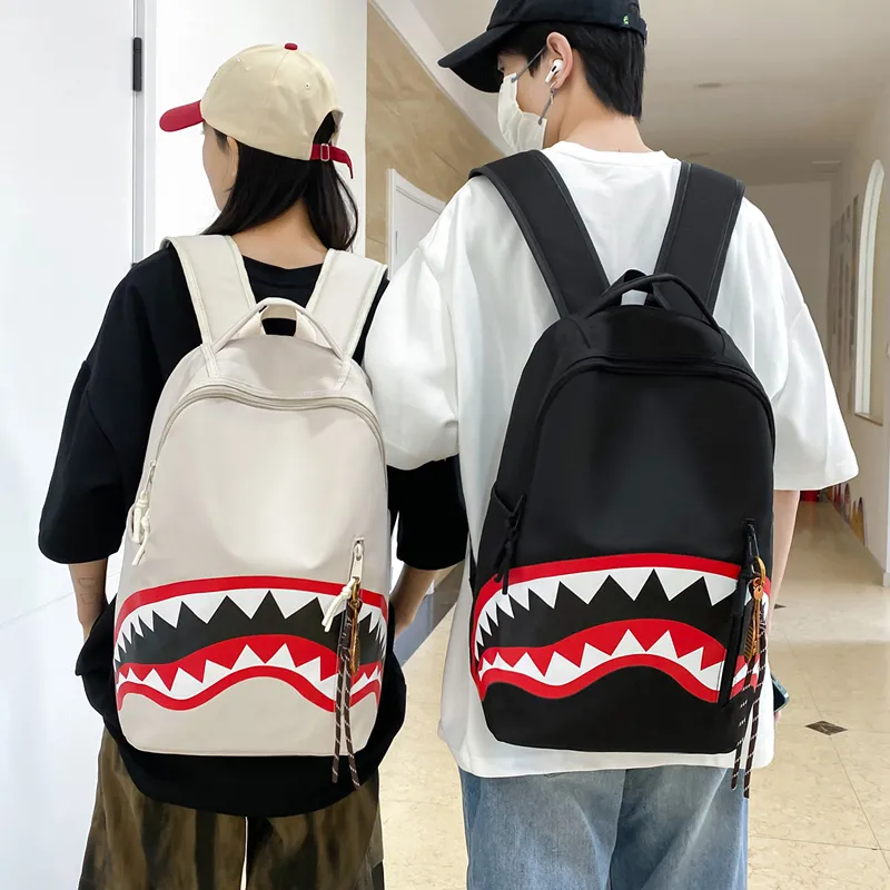 shark mouth backpack