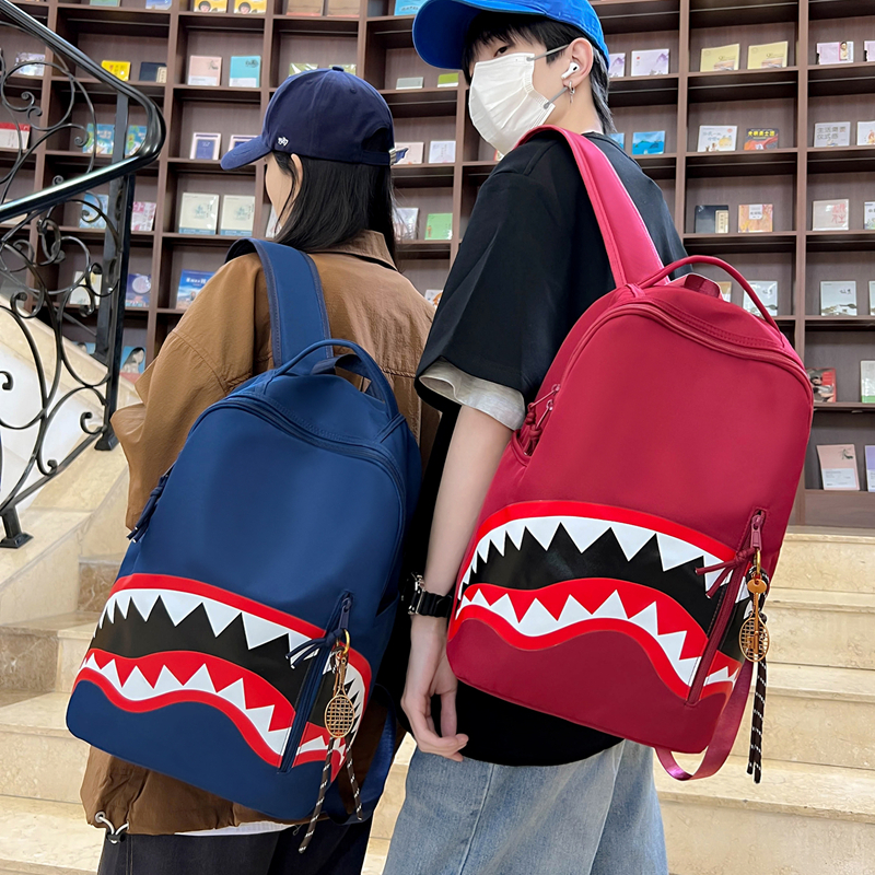 shark mouth backpack