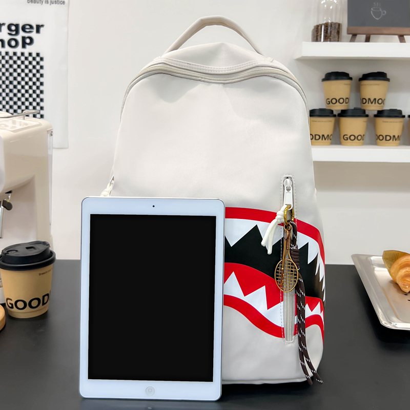 shark mouth backpack