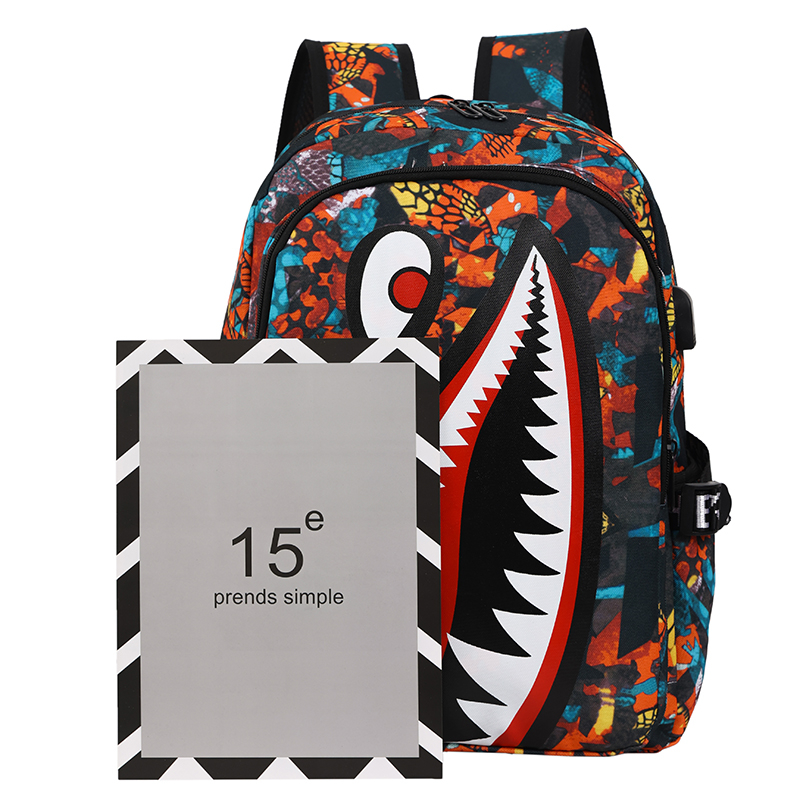 multi compartment backpack