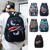 shark mouth design backpack
