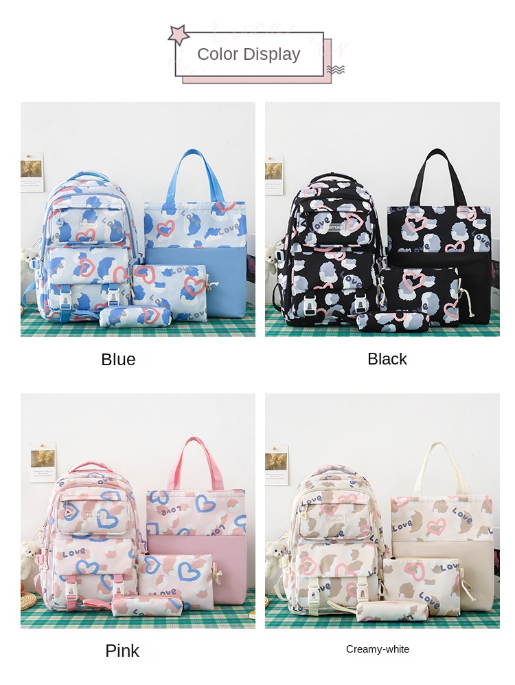 galaxy student backpack set