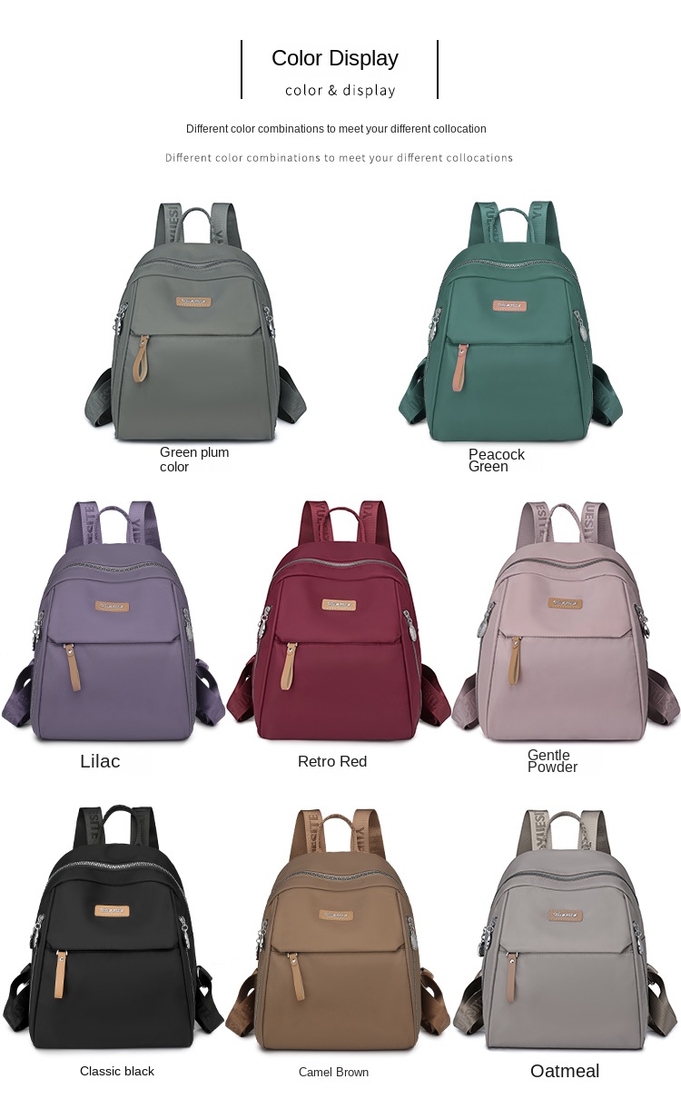 nylon backpack women