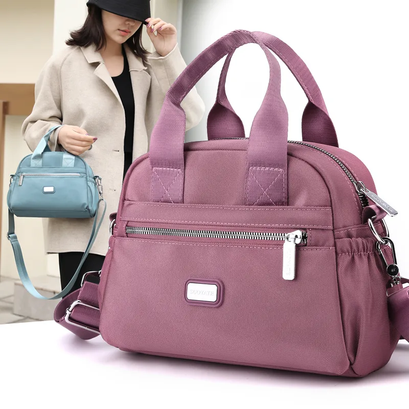 light nylon crossbody bag