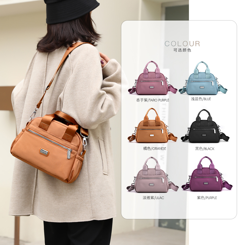 light nylon crossbody bag