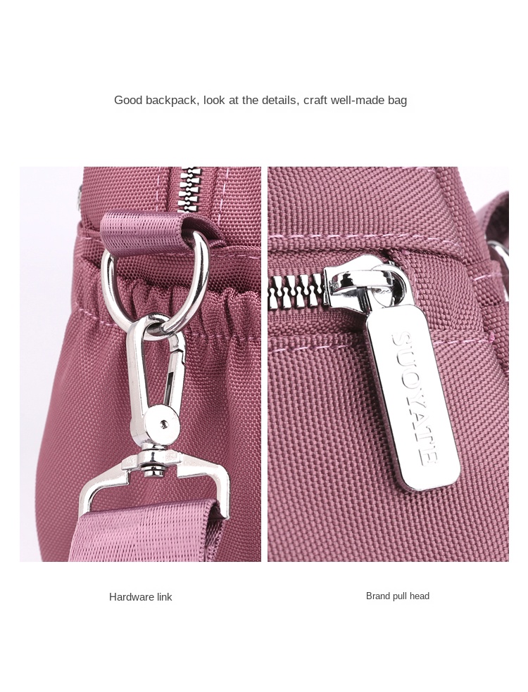 light nylon crossbody bag