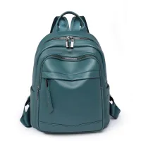 pu leather backpack