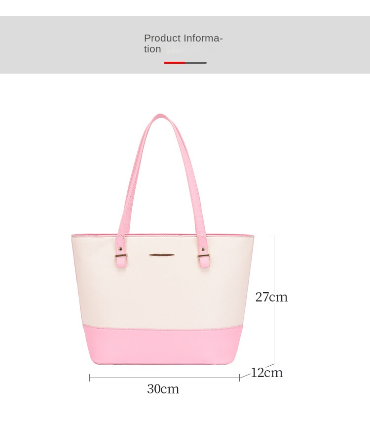 pu leather handbag set