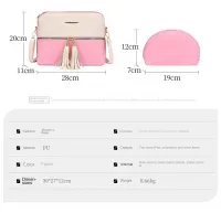pu leather handbag set