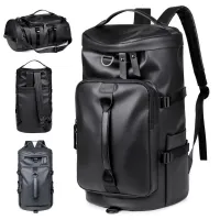 pu leather travel bag