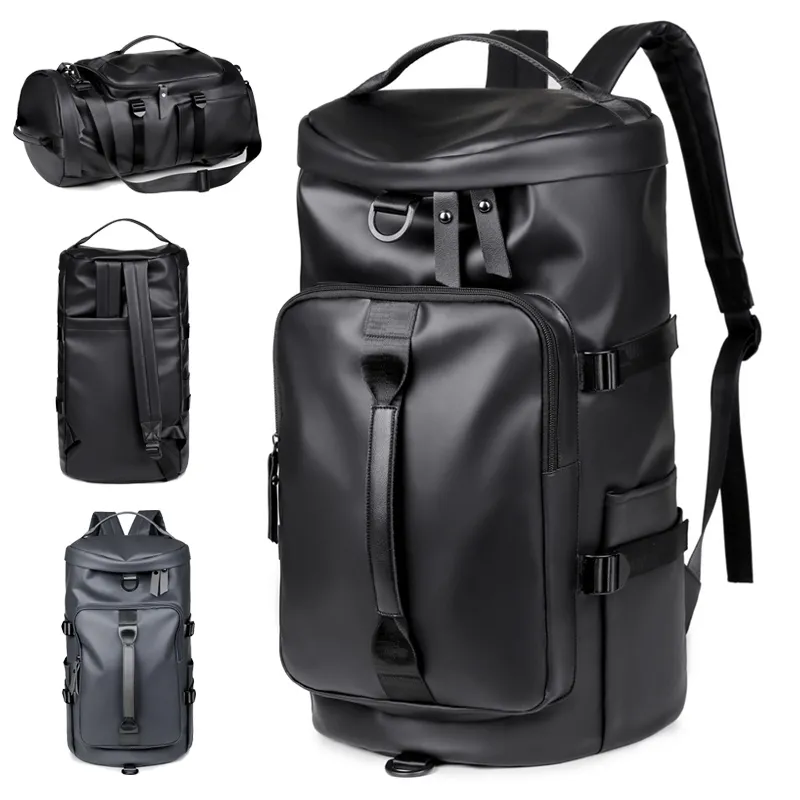 pu leather travel bag