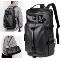 pu leather travel bag