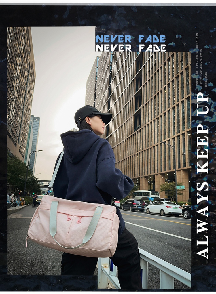 gym bag with wet pocket