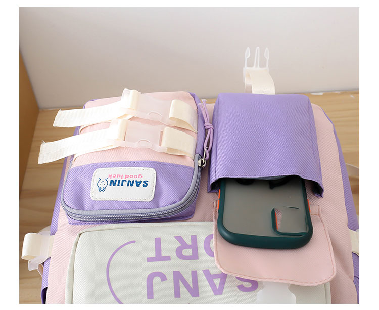 boys school backpack set