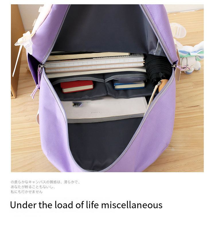 boys school backpack set