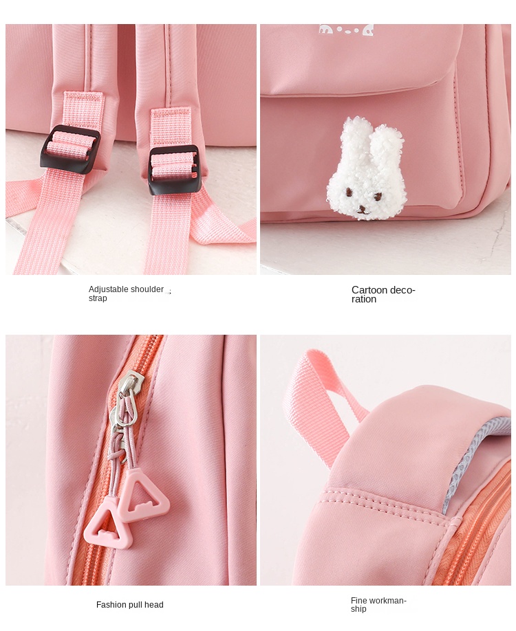 4 piece student backpack set