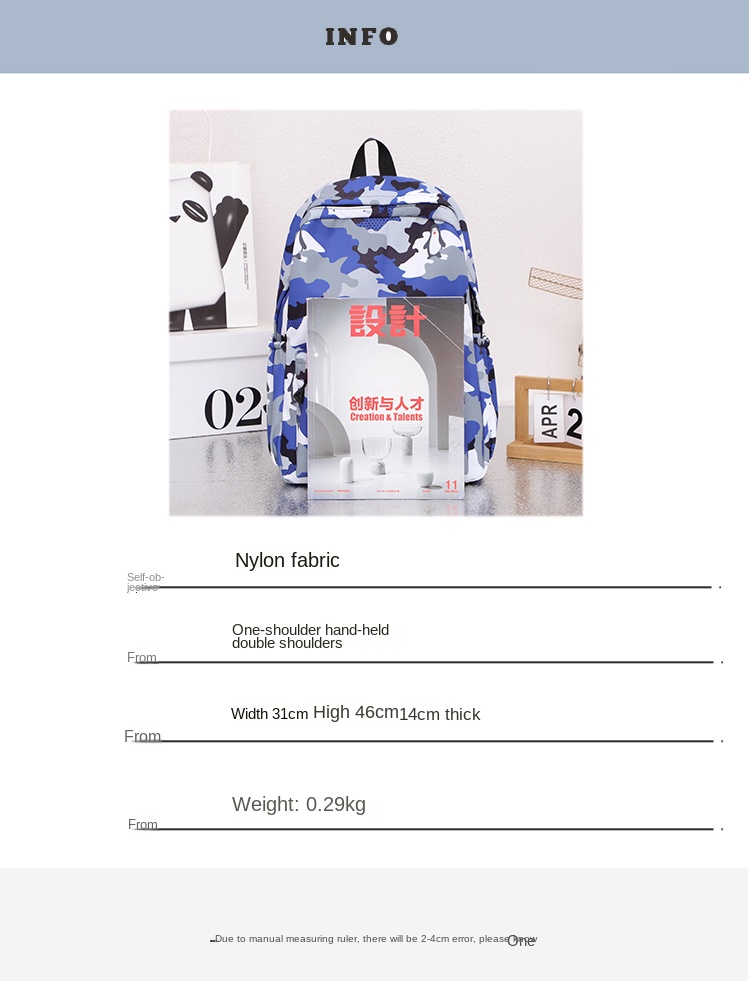 lightweight student backpack