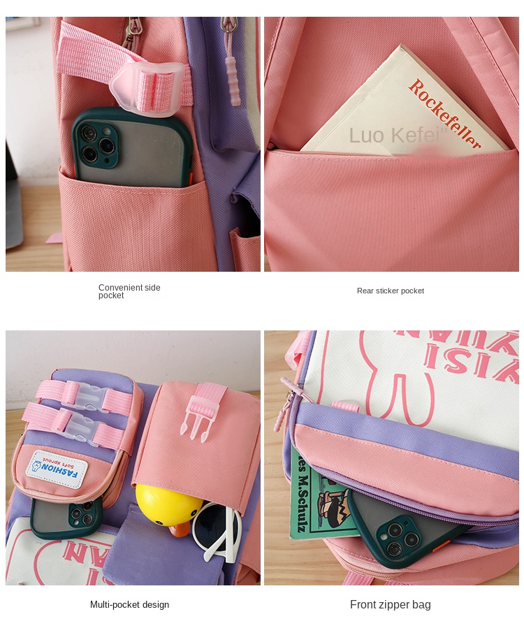 student backpack 5pcs