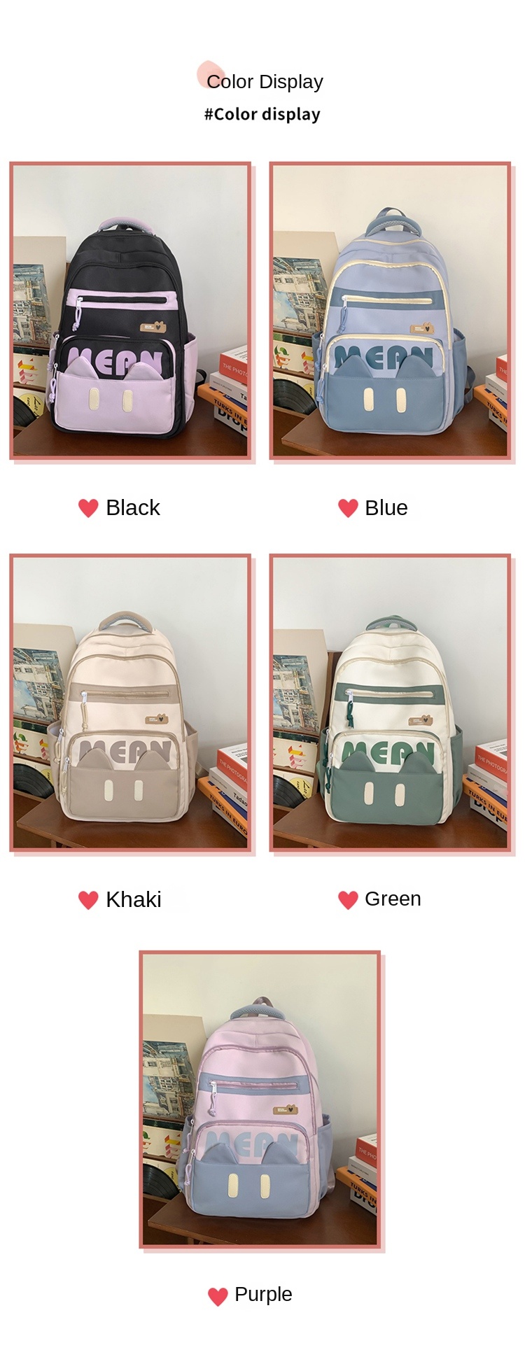 versatile student backpack