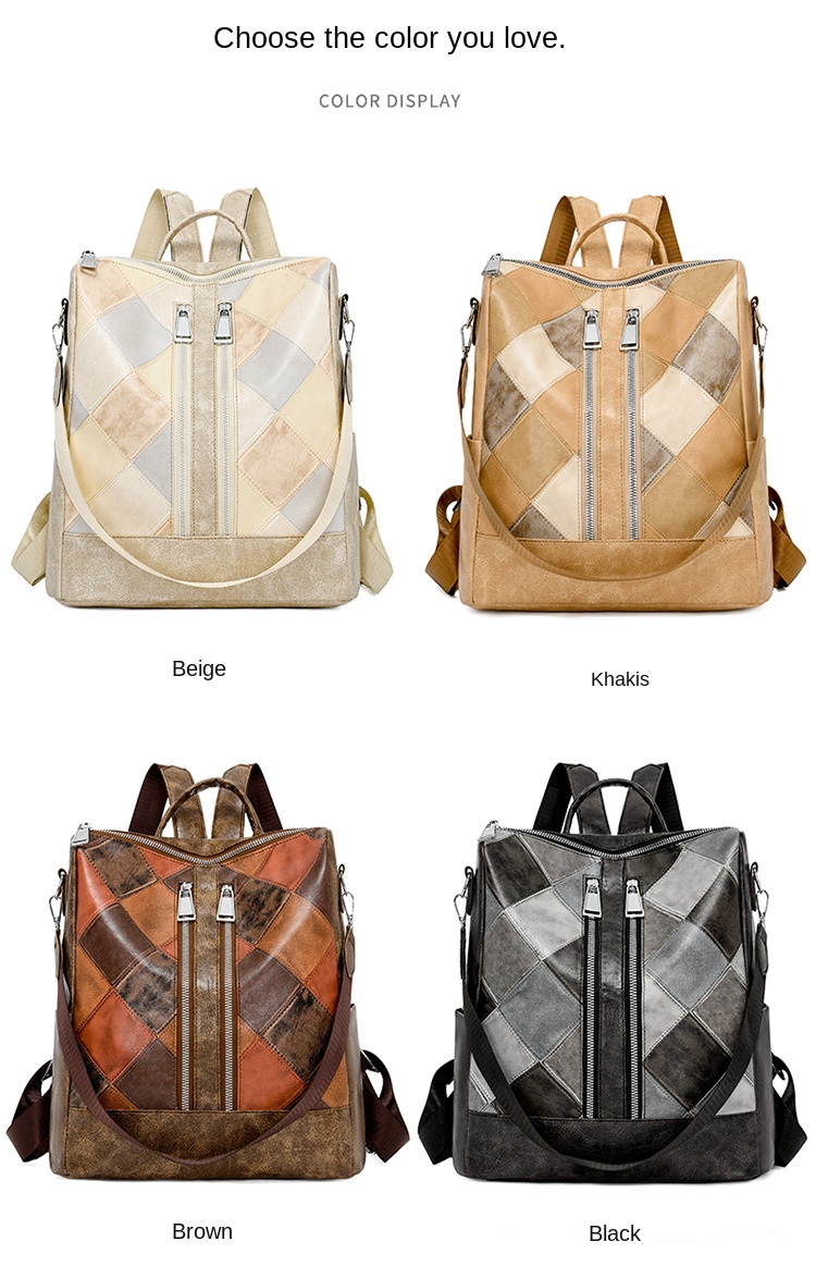women’s PU backpack